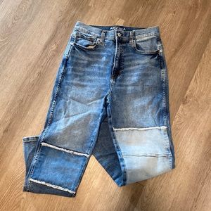 Arizona patchwork denim jeans